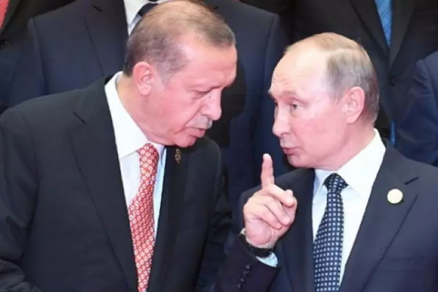 الكرملين: بوتين وأردوغان سيبحثان قلق موسكو بشأن العملية العسكرية شرق الفرات