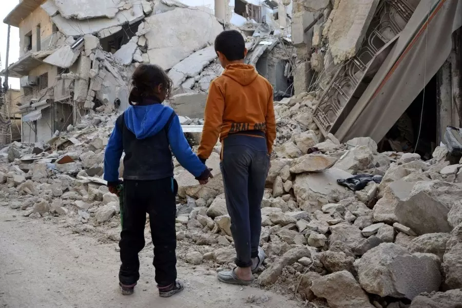 بـ"برامليه فقط" حول 1,821 طفلاً إلى أشلاء .. النظام يتحدث عن ضرر الحرب على الأطفال ..!!