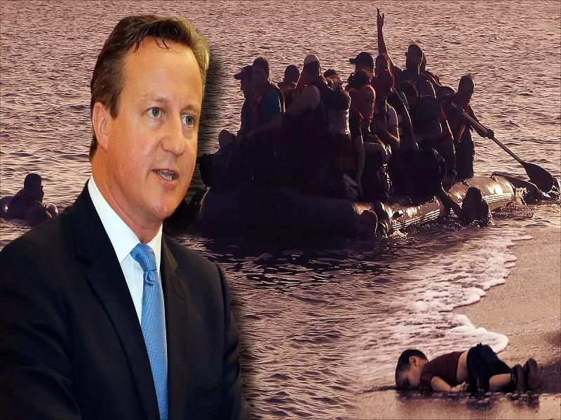رئيس وزراء بريطانيا تأثر بـ"الطفل الغريق" و يؤكد أن بلاده ستتحمل "مسؤولياتها الاخلاقية"