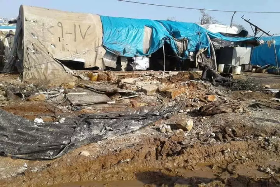 شهداء بقصف روسي على ريف إدلب ووحدات حماية الشعب YPG تقصف مخيمات أطمة