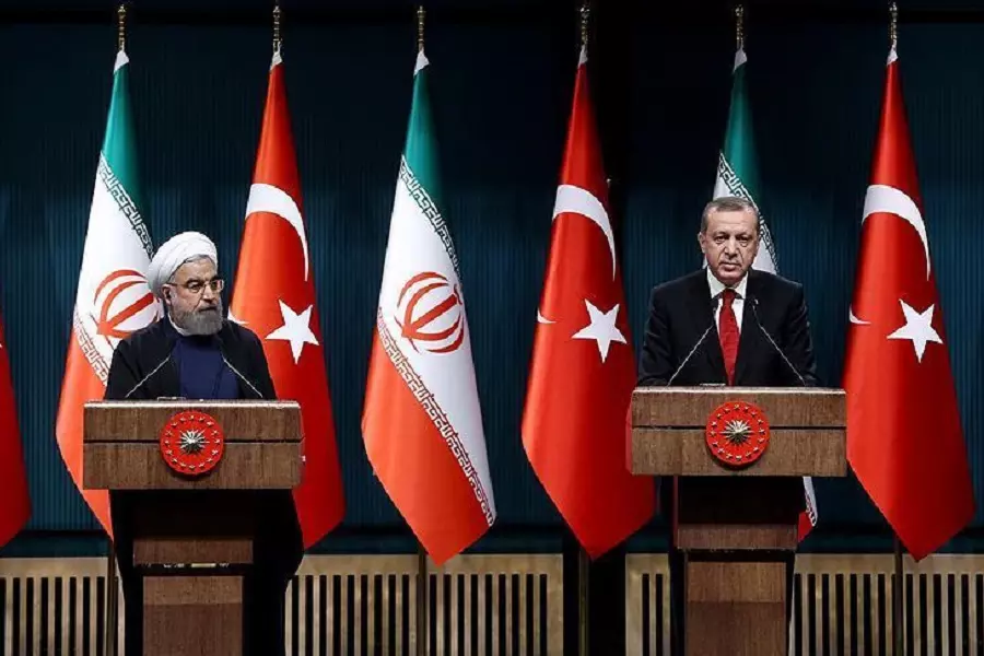 روحاني يلتقي أردوغان  في أنقرة.. ويؤكدان على ضرورة الحفاظ على وحدة أراضي سوريا