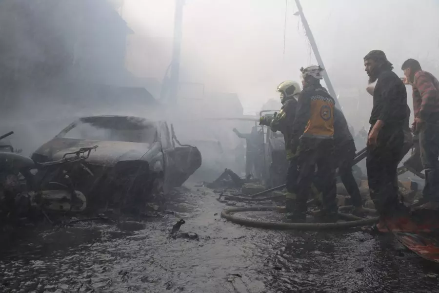 الائتلاف: التفجير الإرهابي في مدينة عفرين كان في غاية الوحشية والعنف
