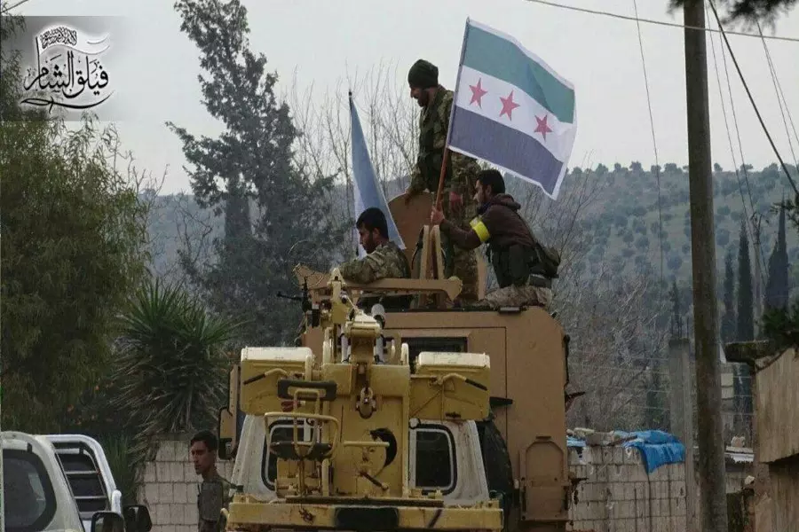 الجيش الحر يحرر قريتي "انقلة وسنارة" على محور شيخ حديد بريف عفرين