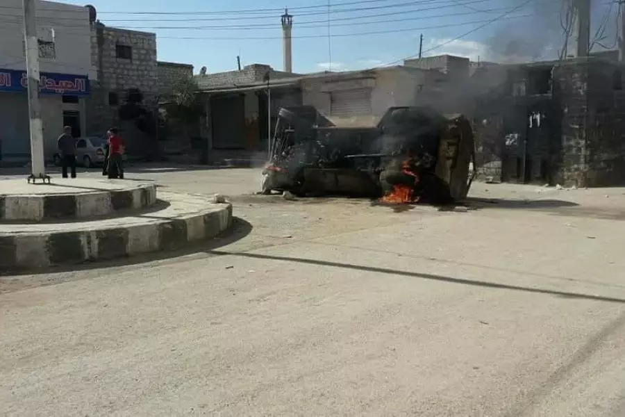 تقاد تنتفض في وجه تحرير الشام وعناصر الأخيرة يردون بالرصاص الحي ضد المتظاهرين