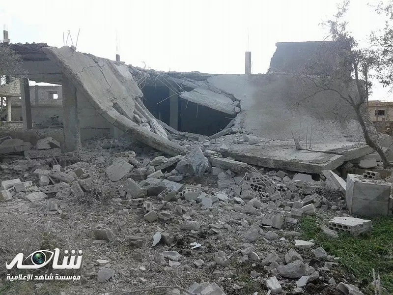 طائرات الأسد تكثف غاراتها على مدينة درعا وريفها