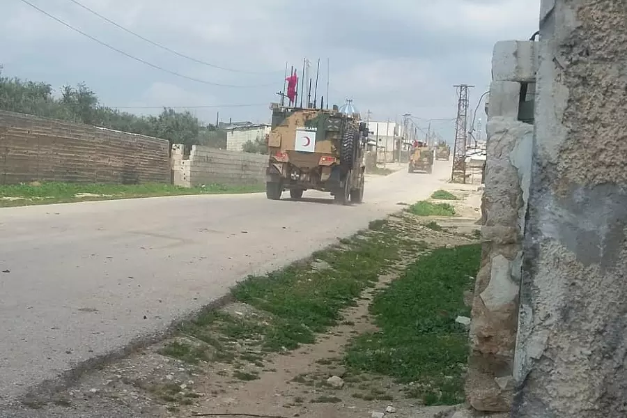 القوات التركية تسيير خامس دورية ضمن منطقة "خفض التصعيد" بين مورك والصرمان بريفي إدلب وحماة