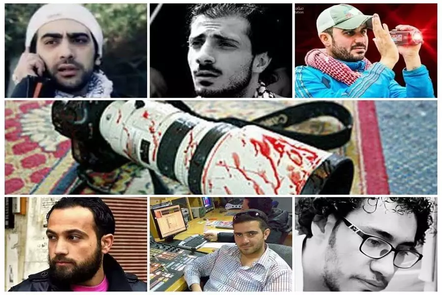 منظمة حقوقية توثّق مقتل 18 إعلامياً فلسطينياً في سوريا