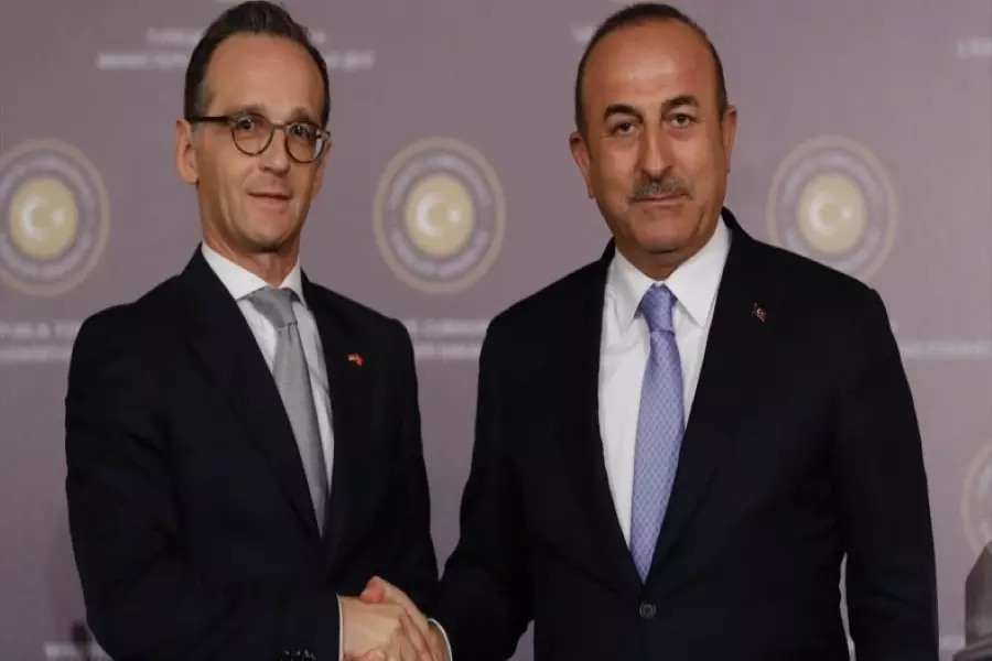 وزير الخارجية التركي يبحث مع نظيره الألماني تطورات الوضع في شرق المتوسط وسوريا