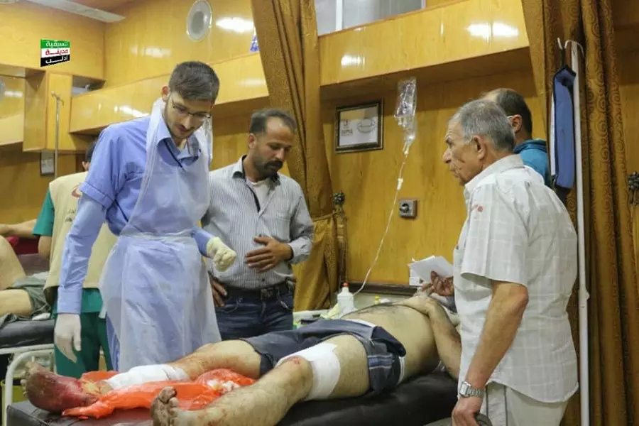 ارتفاع عدد شهداء التفجير في إدلب إلى 9 والجرحى لأكثر من 20