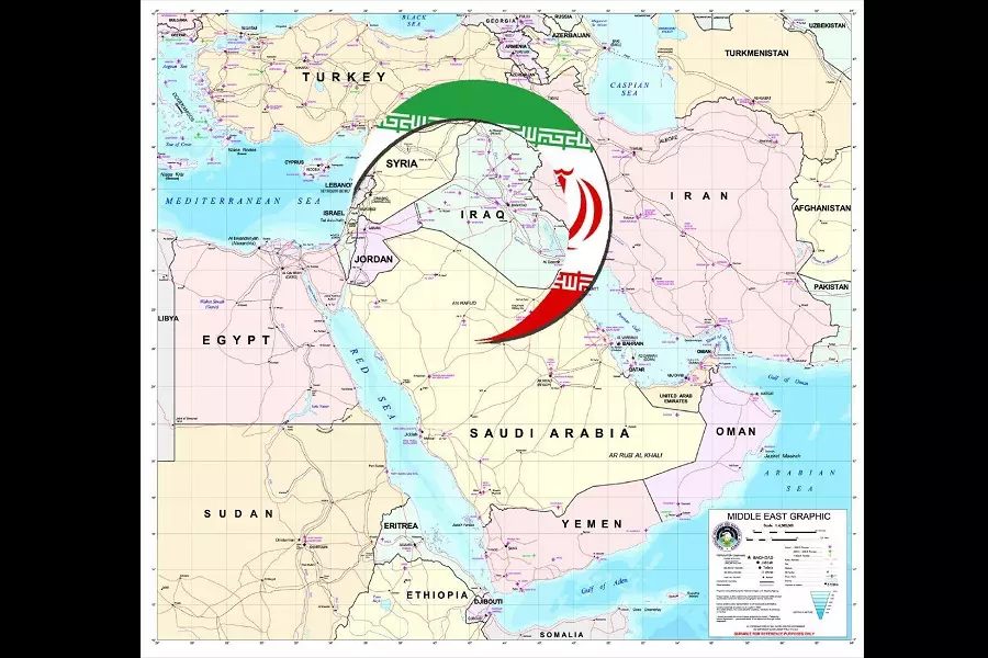 دراسة : ايران ترسم خطة استعمارية في الشرق الأوسط نسفت "سايكس بيكو"