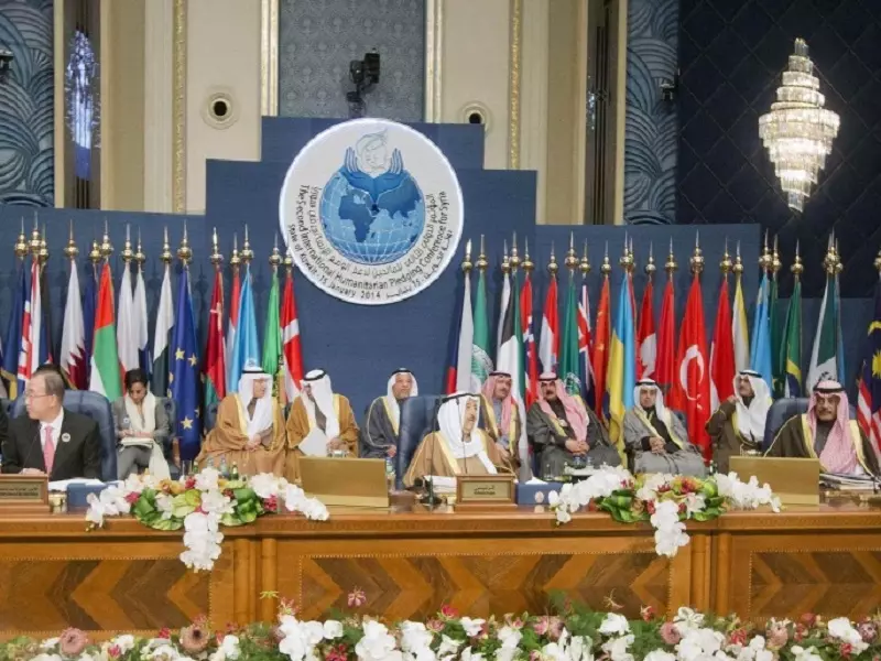 70 دولة في المؤتمر الثالث للمانحين بالكويت لمساعدة الشعب السوري نهاية آذار