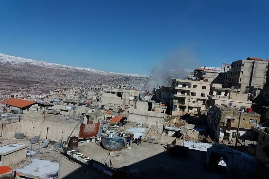 جرحى في بلدتي بقين ومضايا جراء قصف مدفعي