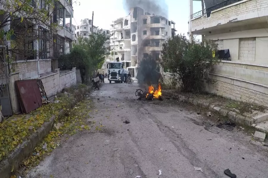 انفجار دراجة نارية يودي بحياة طفلة وإصابة آخرين غربي إدلب