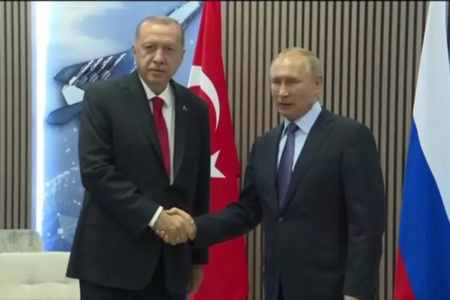 الخارجية الروسية: اجتماع بوتين وأردوغان سيتناول مناطق إنتاج النفط شمال سوريا