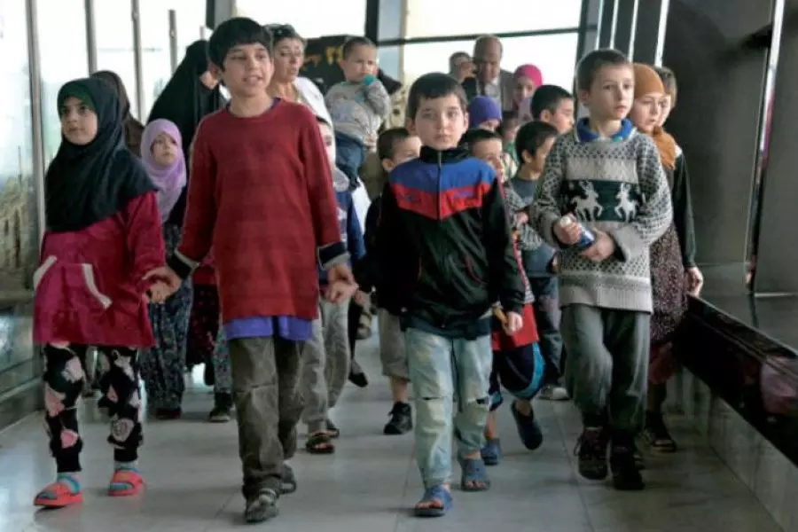الدفاع الروسية تعلن استعادة 26 طفلاً روسيا من سوريا