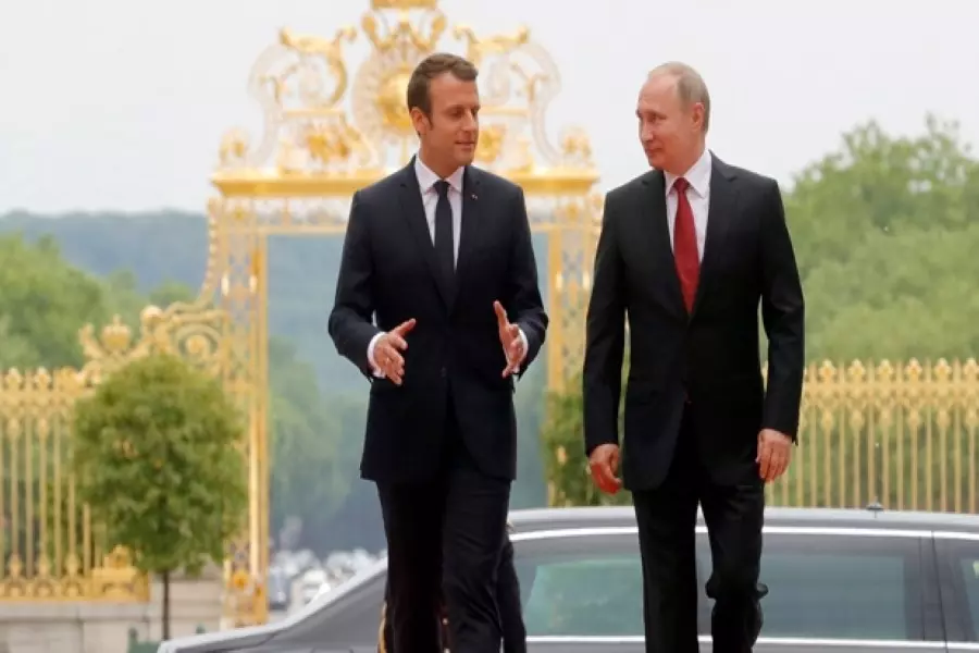 بوتين وماكرون يبحثان هاتفيا الاتفاق الروسي التركي حول سوريا