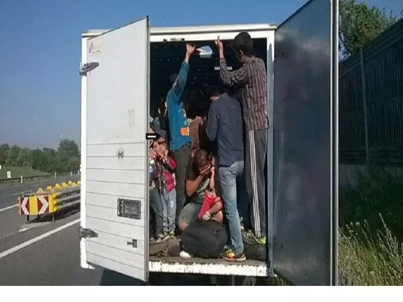 ضبط 130 مهاجراً سورياً في شاحنة تبريد على الحدود البلغارية التركية