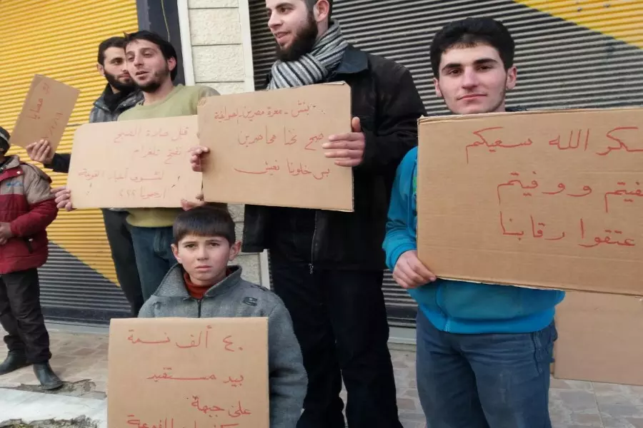 ناشطو مضايا وبقين يطالبون ثوار إدلب بالتهدئة العسكرية لإنقاذ أرواحهم