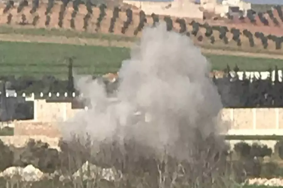 شهيد مدني بقصف مدفعي للنظام طال أطراف مدينة الباب شرقي حلب