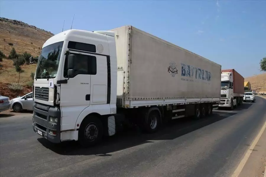 47 شاحنة مساعدات أممية للناحين في محافظة إدلب