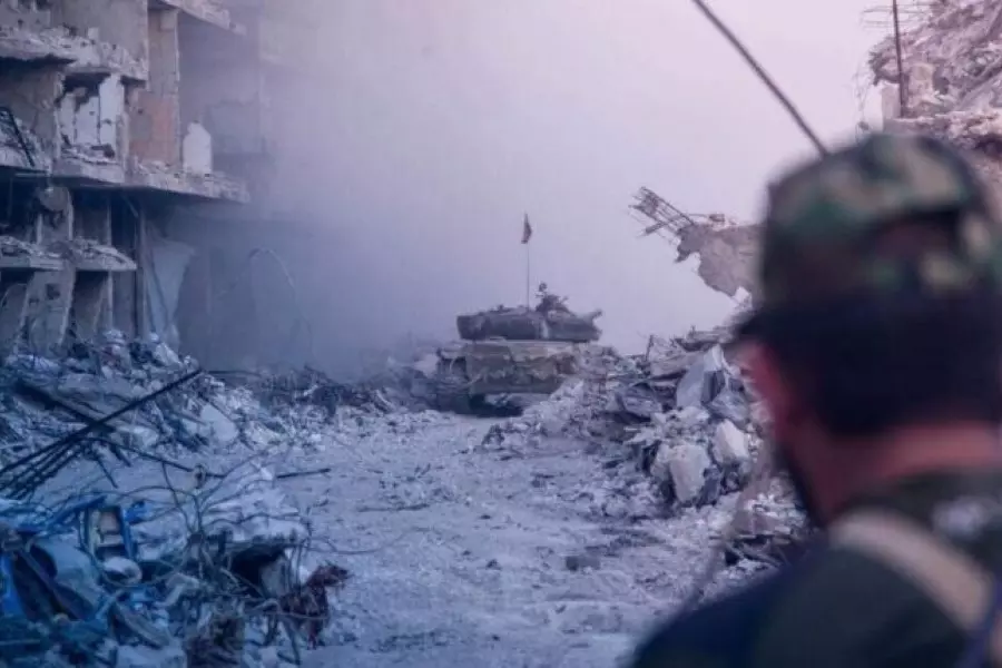 مقتل وجرح العشرات من عناصر الأسد وتنظيم الدولة جنوب العاصمة دمشق