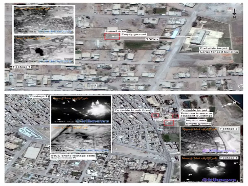 تقرير أمريكي يؤكد أن الصواريخ البالستية الايرانية لم تصل إلى دير الزور
