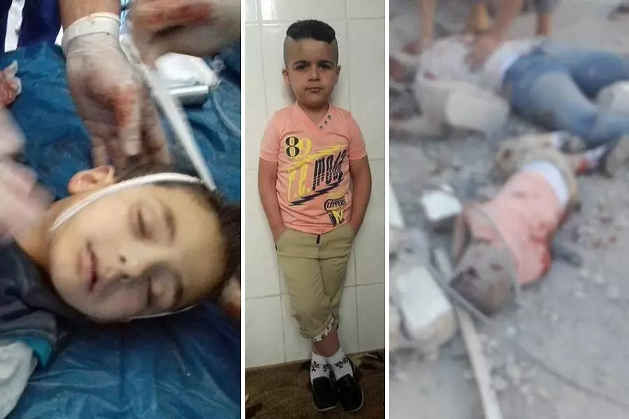 بملابس العيد .. صعدت أرواح أطفال الحارة إلى السماء بقصف قوات الأسد