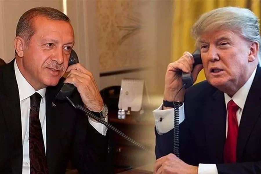 ترامب وأردوغان يبحثان هاتفياً تنفيذ قرار واشنطن الانسحاب من سوريا