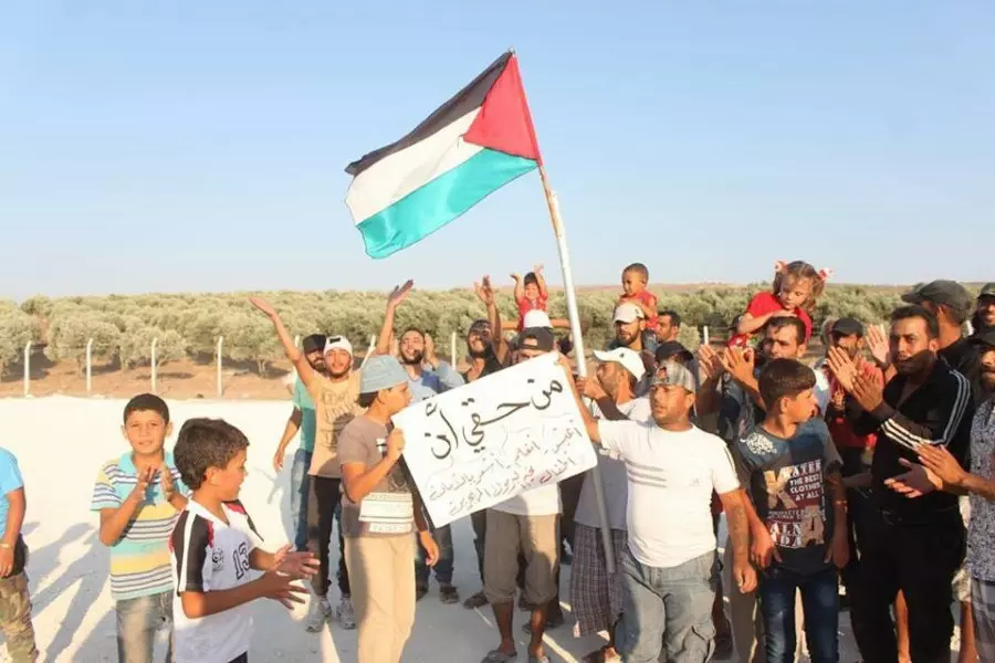 "آفاز" تطلق حملة للتضامن مع المهجرين الفلسطينيين في الشمال السوري