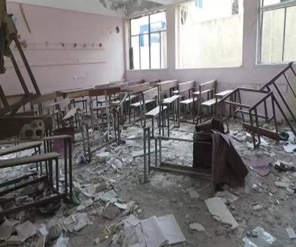 محاربة تنظيم الدولة لايبرر قصف المدارس