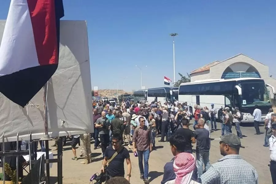الأردن: 153 ألف لاجئ سوري غادرو الى بلادهم منذ افتتاح معبر نصيب