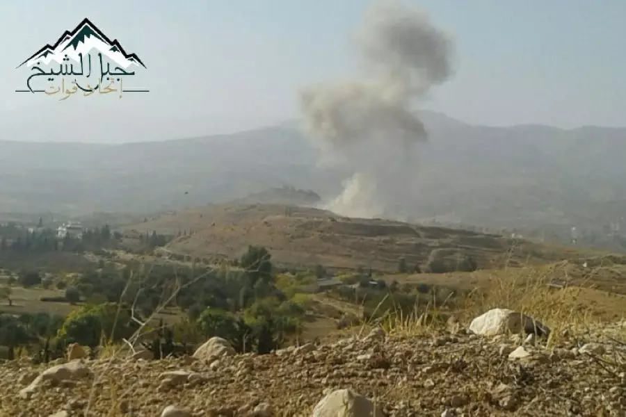 ثوار اتحاد جبل الشيخ يصدون هجمات قوات الأسد في محيط مزرعة بيت جن