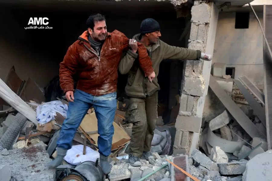 جرائم ضد الإنسانية في حلب