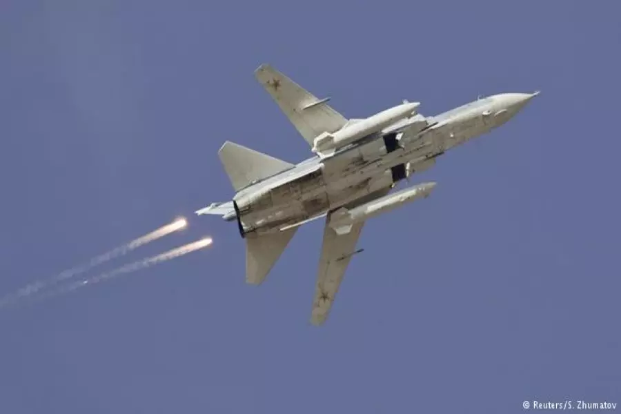 تعاظم خسائر روسيا في سوريا.. آخرها تحطم طائرة حربية قرب قاعدة حميمم بريف اللاذقية