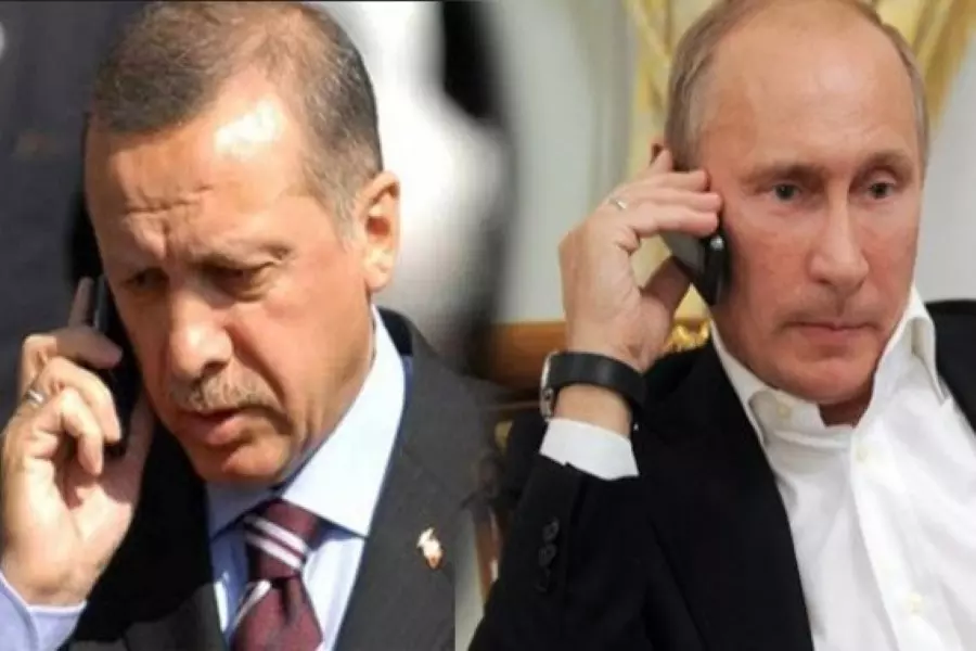 هاتفيا ... بوتين وأردوغان يناقشان الوضع في سوريا