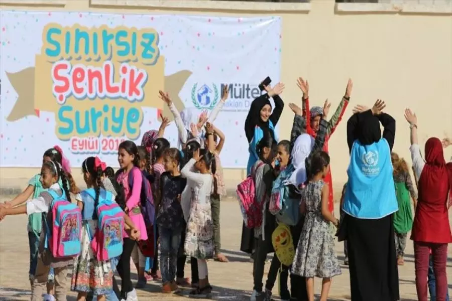 مهرجان "بلا حدود 2018" يواصل فعالياته في محافظة حلب بمشاركة متطوعين أتراك