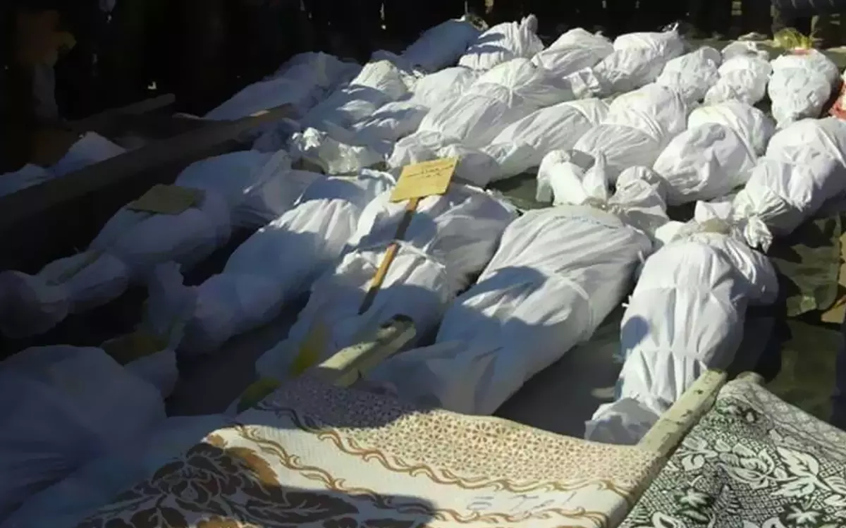 ذبح عوائل في حي كرم الزيتون بحمص في سياق مجازر التطهير الطائفي