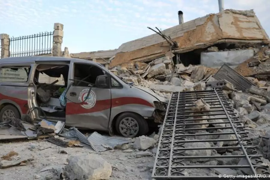 طائرات الأسد تستهدف مشافي مدعومة من ألمانيا