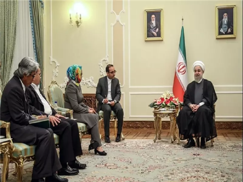 روحاني يهاجم السعودية و يشترط عودتها عن الخطأ حتى يتم التعاون بينهما