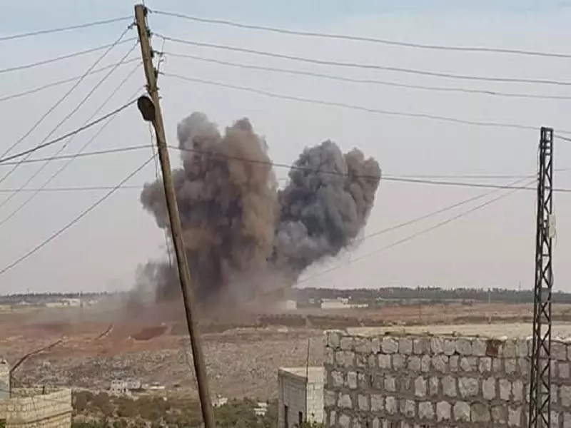 الحربي الروسي يصعد على محافظة إدلب والأهداف مواقع مدنية