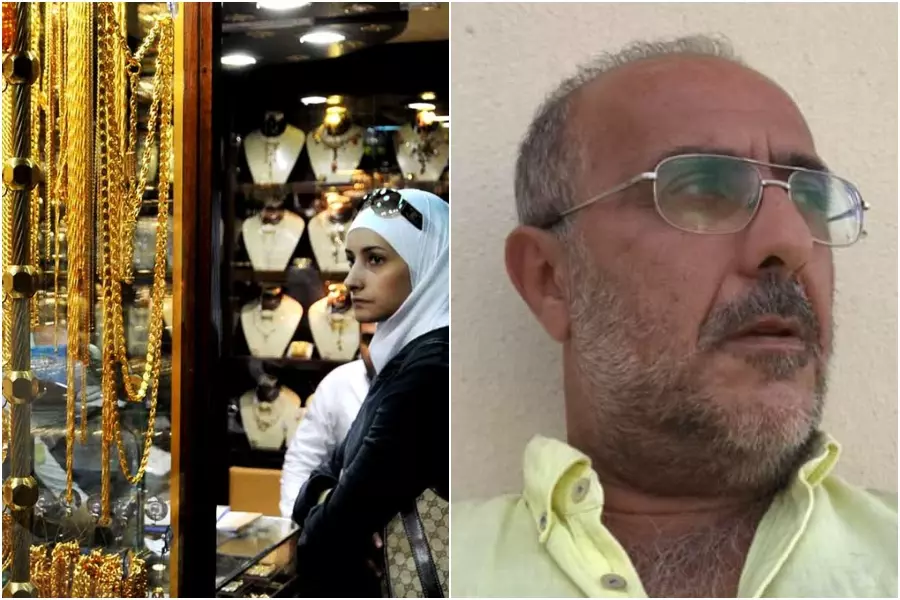 شلل تام في "سوق الصاغة" أسعار غير واقعية يفرضها النظام و"دريد الأسد" يتنبأ بنفاذ الذهب ..!!