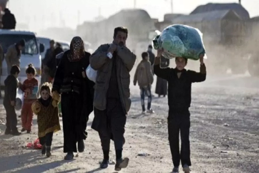 تنسيق بين العراق وتركيا لعودة اللاجئين العراقيين من مخيم في منطقة اعزاز