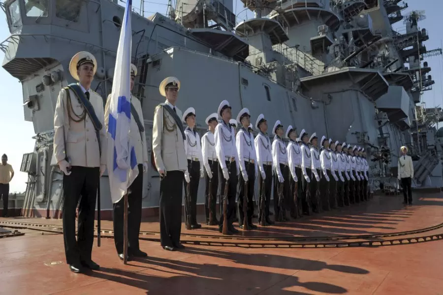 القوات البحرية الروسية تستعد للمشاركة باستعراض في ميناء طرطوس