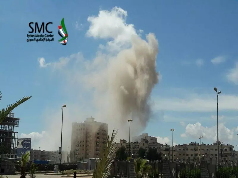 شهداء وجرحى بقصف عنيف استهدف حي الوعر بمدينة حمص