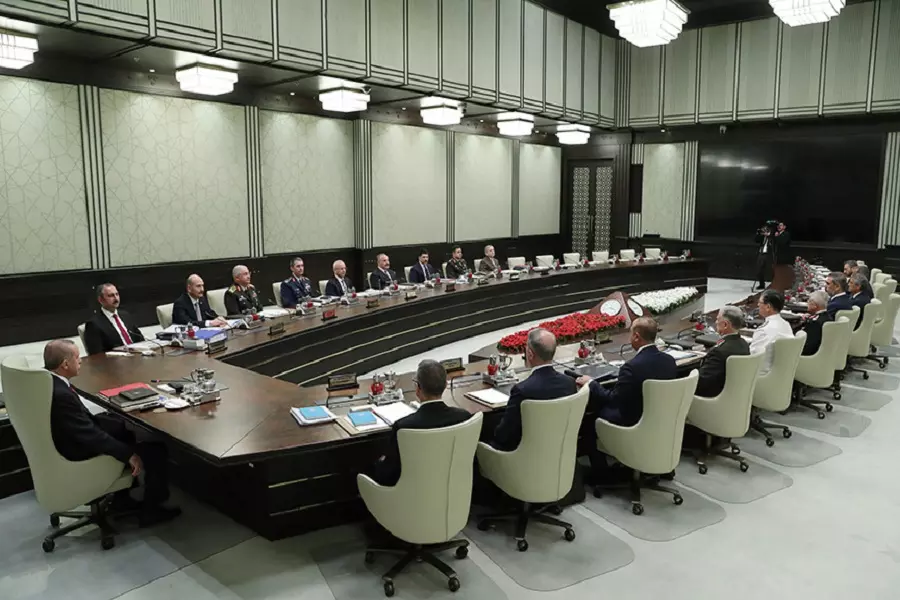 ملف الوضع في سوريا على جدول مباحثات مجلس الأمن القومي التركي