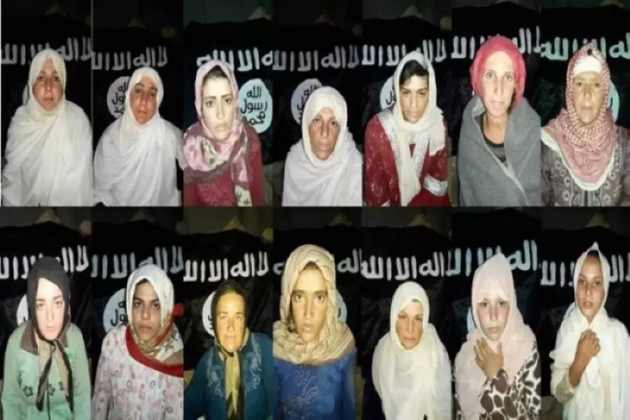 وجهاء السويداء ونظام الأسد يتوصلان لاتفاق مع تنظيم الدولة للإفراج عن 6 من المختطفات