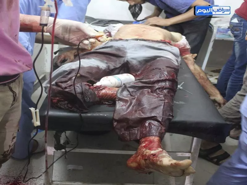 شهيد وعدد من الجرحى بقصف جوي استهدف مدينة سراقب بإدلب