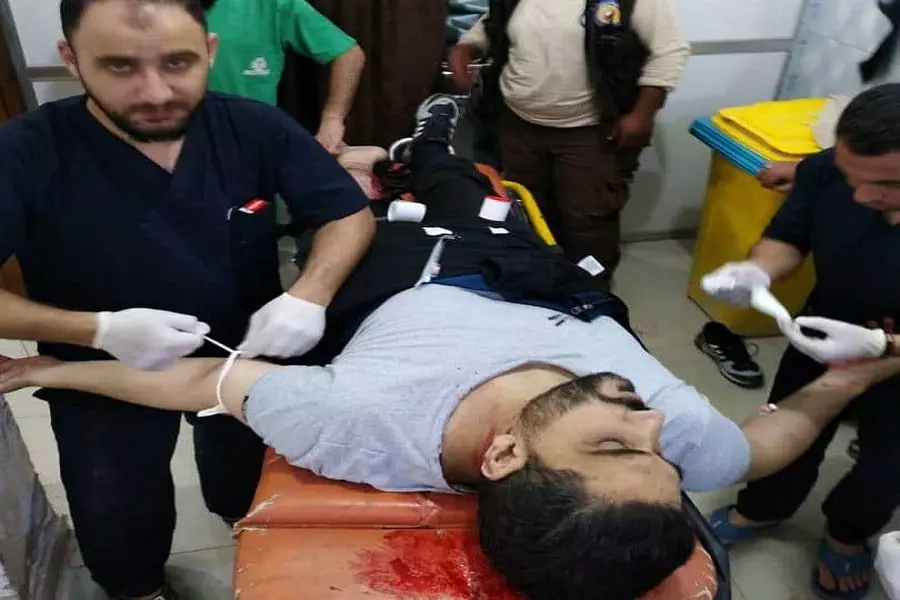 عناصر تحرير الشام يحاولون اغتيال الرائد "مصطفى الكنج" قبل إصابته واختطافه