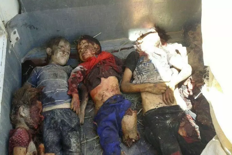 بعد مجزرة التحالف بريف منبج .... تنظيم الدولة يرتكب مجزرة بحق مدنيين بينهم أطفال ونساء