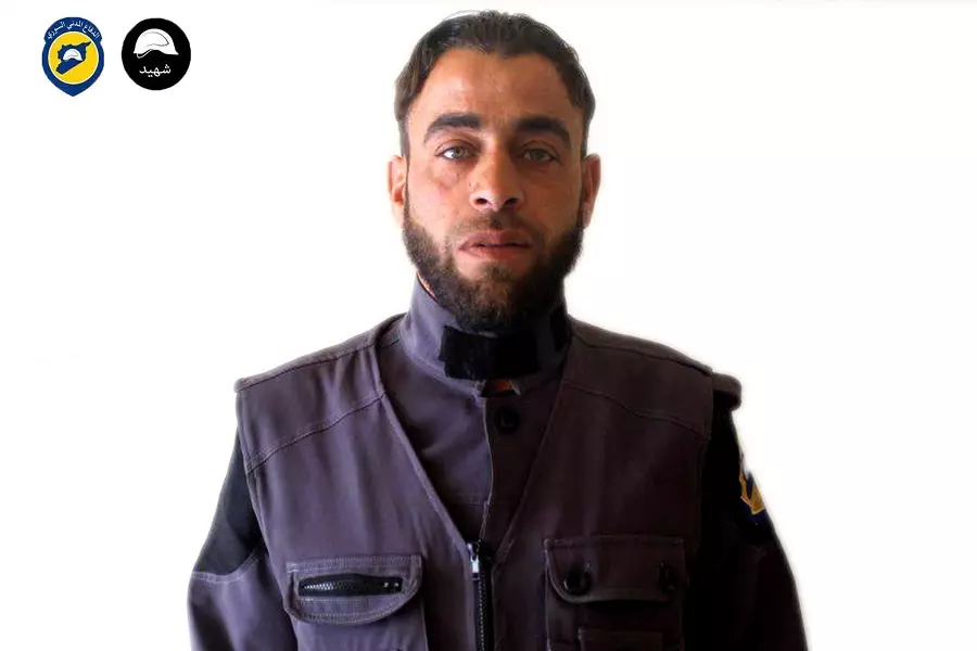 الدفاع المدني تنعي استشهاد المتطوع "باسم الفضلي" بقصف جوي على مسرابا بريف دمشق